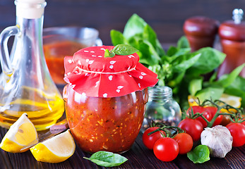 Image showing tomato sauce