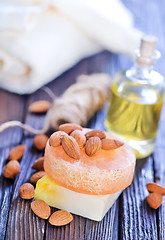 Image showing almond soap