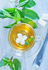 Image showing jasmin tea