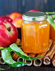 Image showing nectarine jam