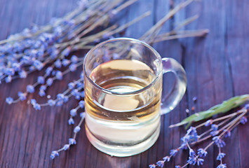 Image showing lavender tea