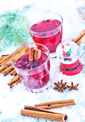 Image showing christmas drink