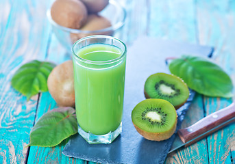 Image showing kiwi juice