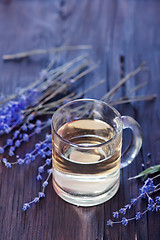 Image showing lavender tea