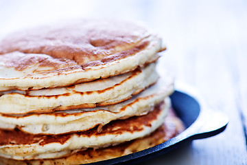 Image showing sweet pancakes