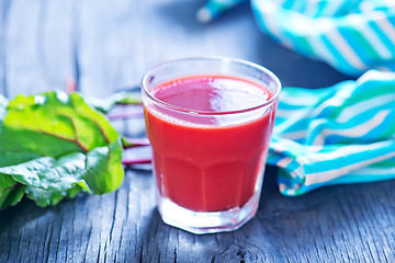 Image showing beet juice