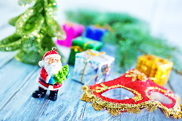 Image showing christmas decoration for  tree