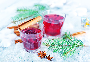 Image showing christmas drink