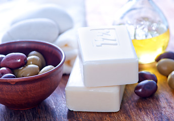 Image showing olive soap