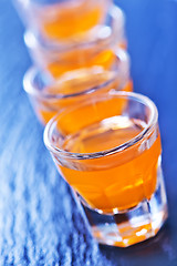 Image showing alcohol drink in glasses