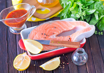 Image showing fresh salmon