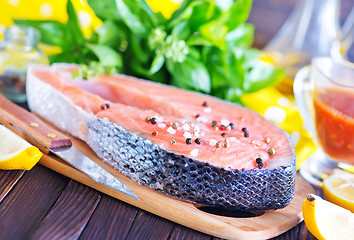 Image showing fresh salmon