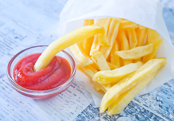 Image showing fried potato