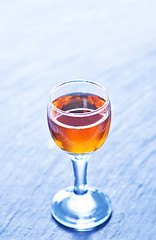 Image showing alcohol drink in glasses