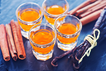 Image showing orange liquor