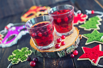 Image showing christmas drink