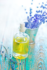 Image showing lavender oil