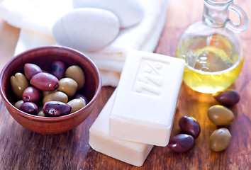 Image showing olive soap