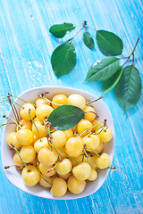 Image showing yellow cherry