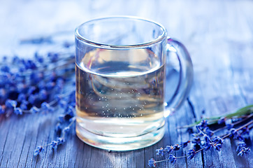 Image showing lavender tea