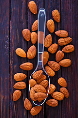 Image showing dry almond