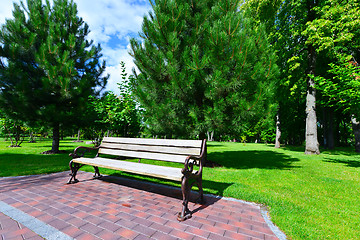 Image showing green park