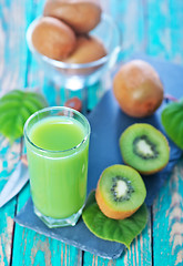 Image showing kiwi juice