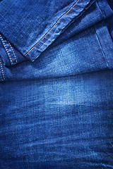 Image showing jeans background