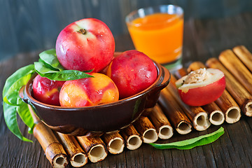 Image showing fresh nectarine