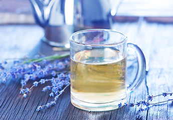 Image showing lavender tea