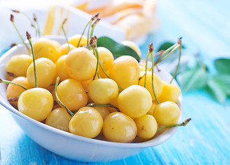 Image showing yellow cherry