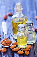 Image showing almond oil