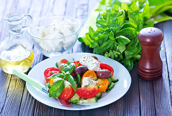 Image showing greek salad