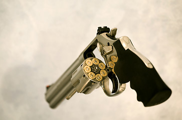 Image showing full loaded magnum revolver