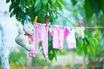 Image showing baby clothes