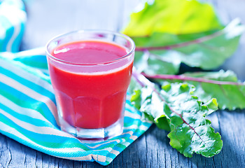 Image showing beet juice