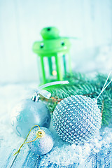 Image showing christmas decoration for  tree