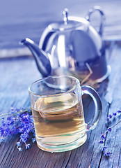 Image showing lavender tea