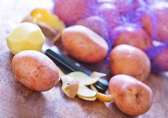 Image showing raw potato