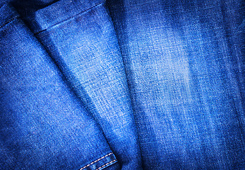 Image showing jeans background