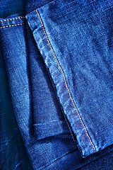 Image showing jeans background