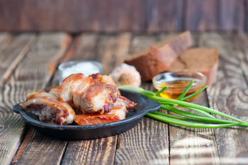 Image showing fried meat