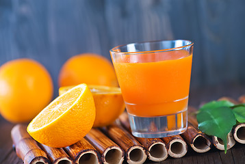 Image showing orange juice