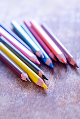 Image showing color pencils