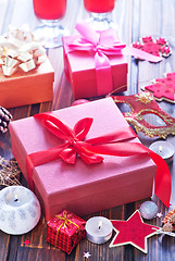 Image showing boxes for present 