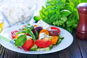 Image showing greek salad