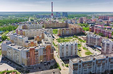 Image showing Voynovka residential area. Tyumen. Russia