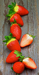 Image showing Strawberries