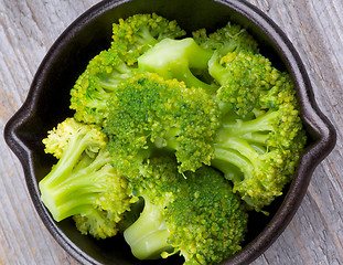 Image showing Crunchy Boiled Broccoli