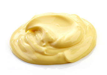 Image showing mayonnaise on a white background